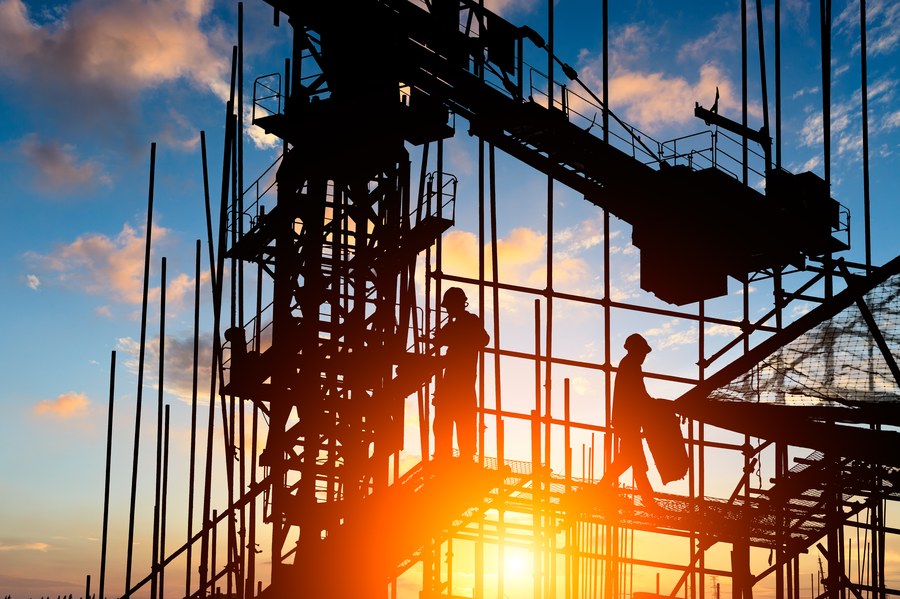 Obra de reforma e ampliação predial